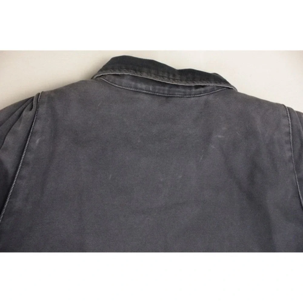 Charles River‎ Apparel Quilted Canvas Work Jacket Navy Chore Coat XL